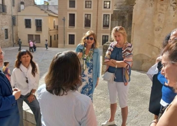 Organizadores de eventos de Francia visitan Extremadura para conocer su oferta MICE