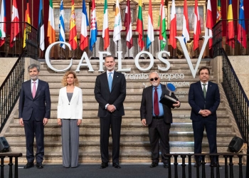 El protocolo del acto de entrega del Premio Europeo Carlos V 2022