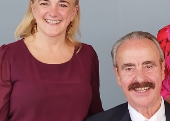 Los cántabros de México homenajean a González Noriega, pro-hombre de la Asociación Montañesa de México AC.