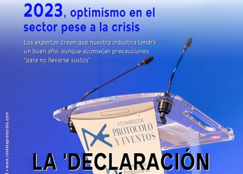 El II Congreso de Protocolo y Eventos de Mérida, portada del nuevo número de REVISTA PROTOCOLO