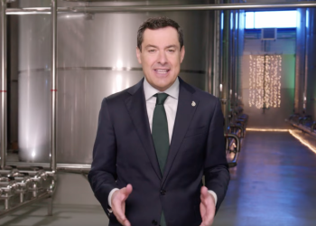 Escenografía navideña para los presidentes autonómicos