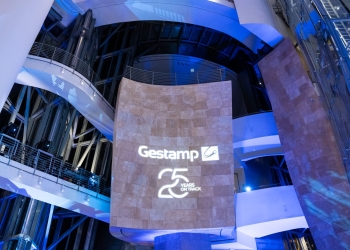 La transformación del Guggenheim para el 25 aniversario de Gestamp