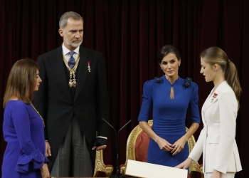 La Princesa Leonor jura la Constitución en el Congreso en un acto muy emotivo y lleno de simbolismo