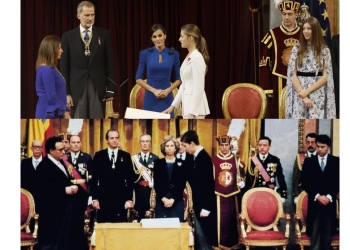 La Jura de la Constitución de la Princesa de Asturias, un acto con pocas diferencias respecto al de su padre hace 37 años
