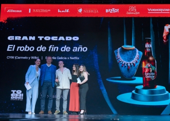 ‘El robo de fin de año’, premio Gran Tocado de la publicidad