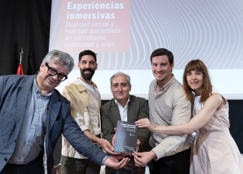 Nuevo libro sobre experiencias inmersivas y realidad virtual y aumentada en periodismo, publicidad y artes