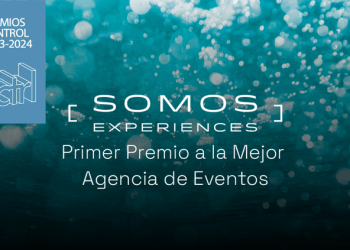 SOMOS Experiences, reconocida como la Mejor Agencia de Eventos en los Premios Control 2023-2024